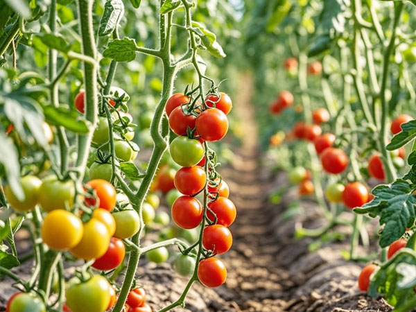 西紅柿葉片卷葉咋預防